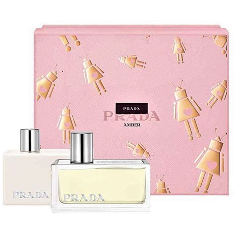 prada amber 100ml gift set|perfume Prada amber original.